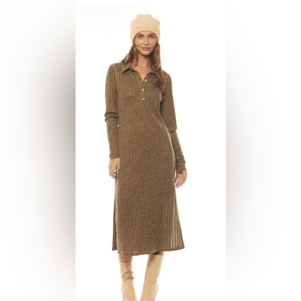 Amuse Society Tammy Long Sleeve Knit dress